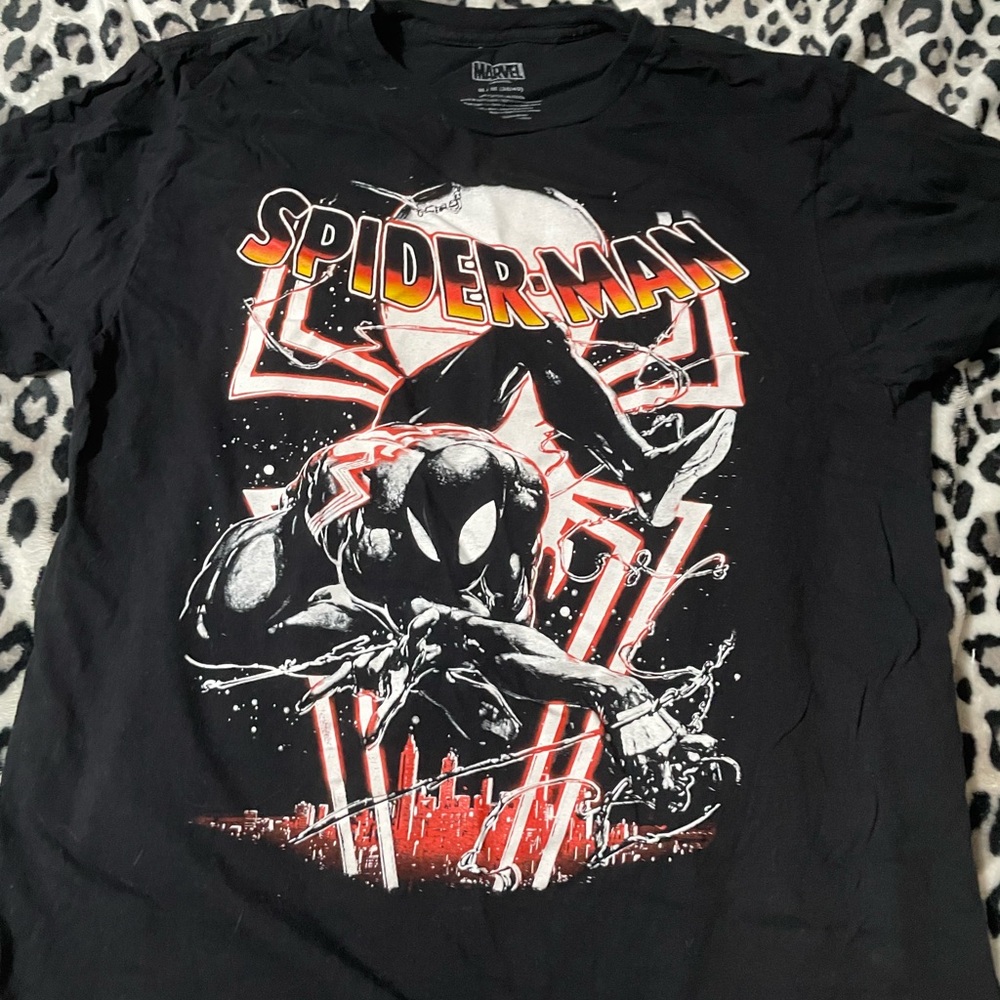 Marvel Black Spider-Man Action Tee